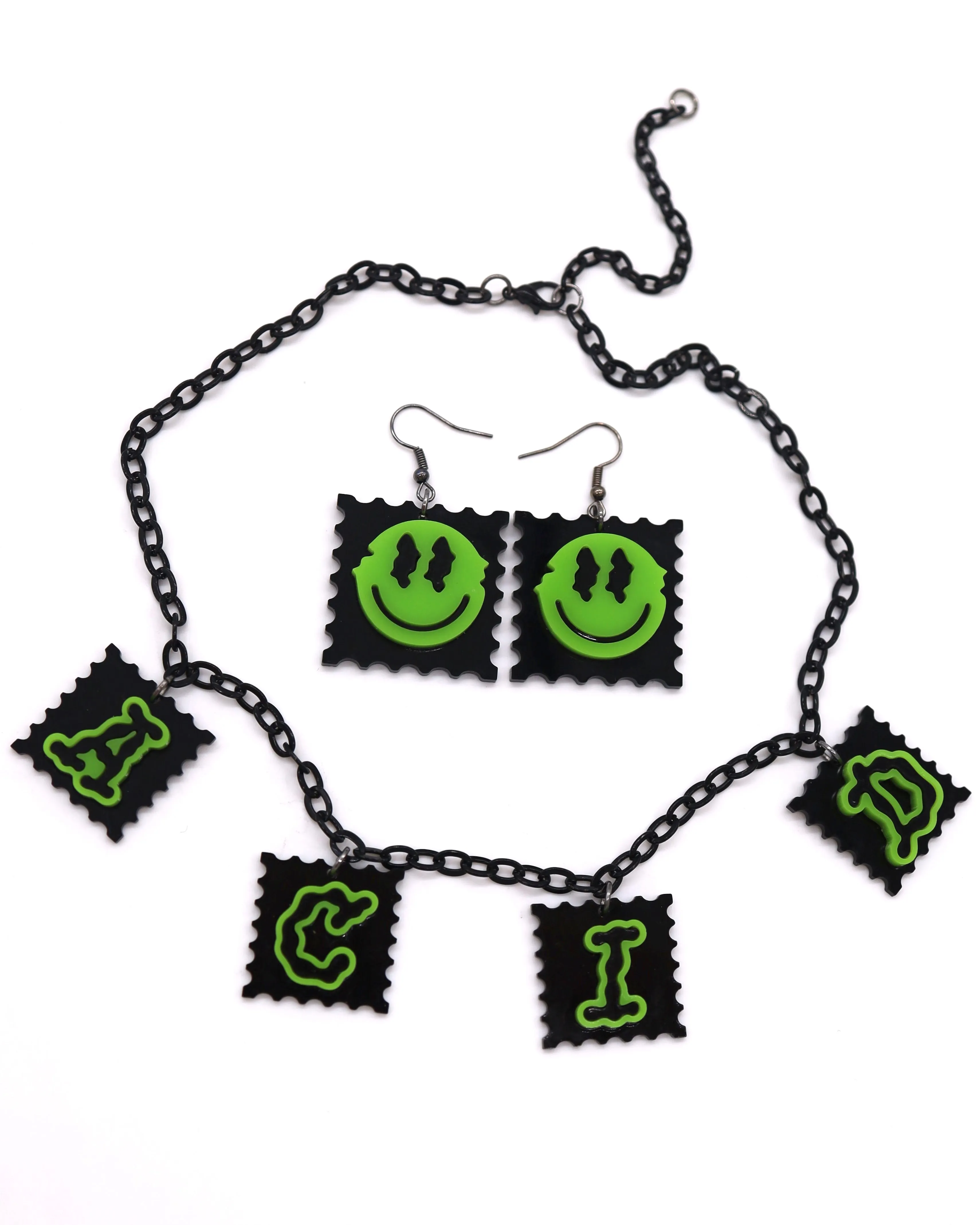 Bicycle Day Choker Necklace
