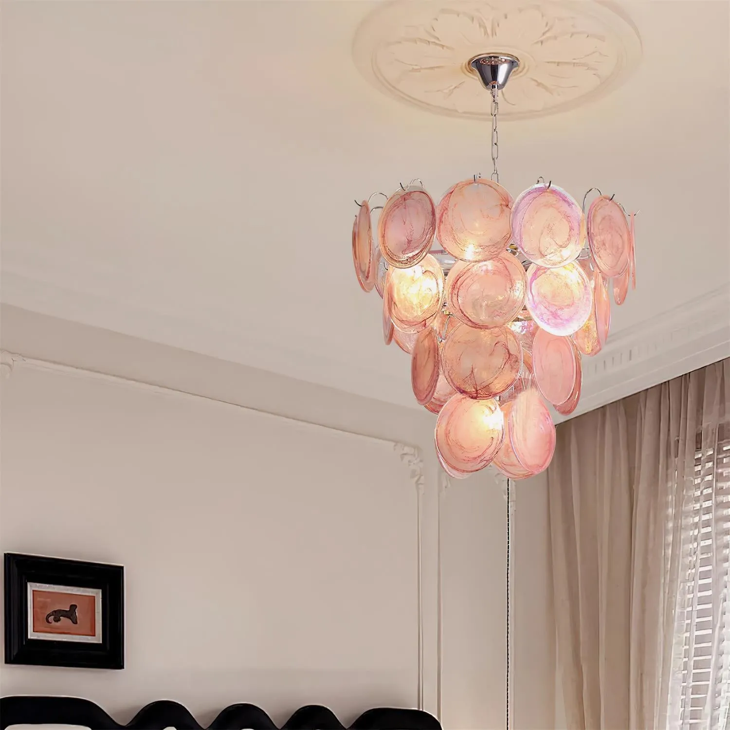 Camisa Murano Glass Chandelier