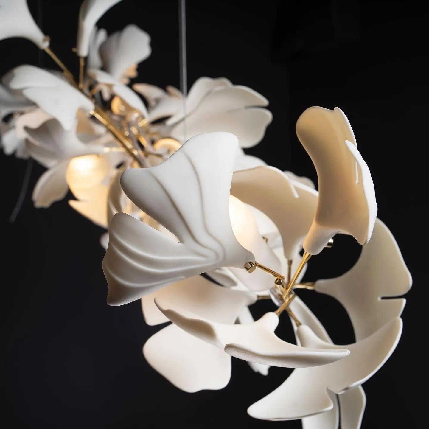 Gingko Chandelier U Style
