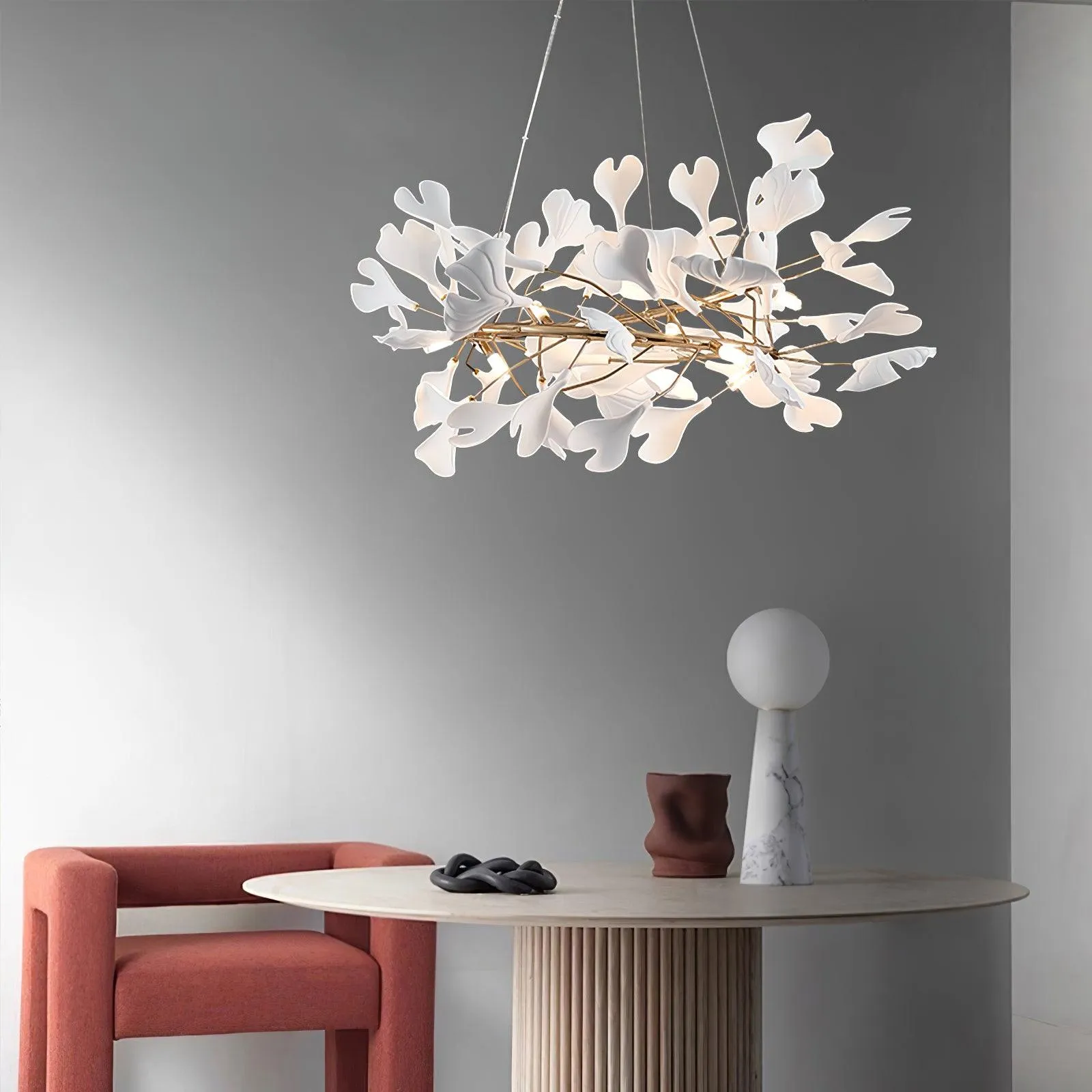 Gingko Chandelier U Style