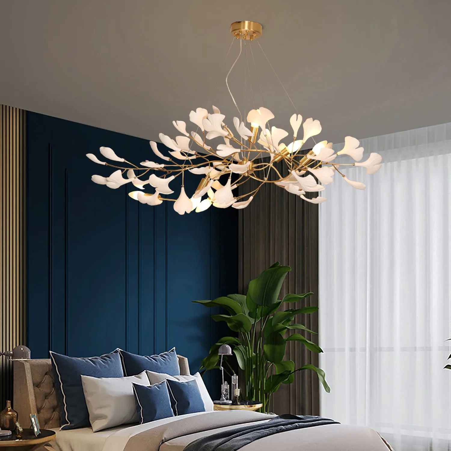 Gingko Long Version Chandelier