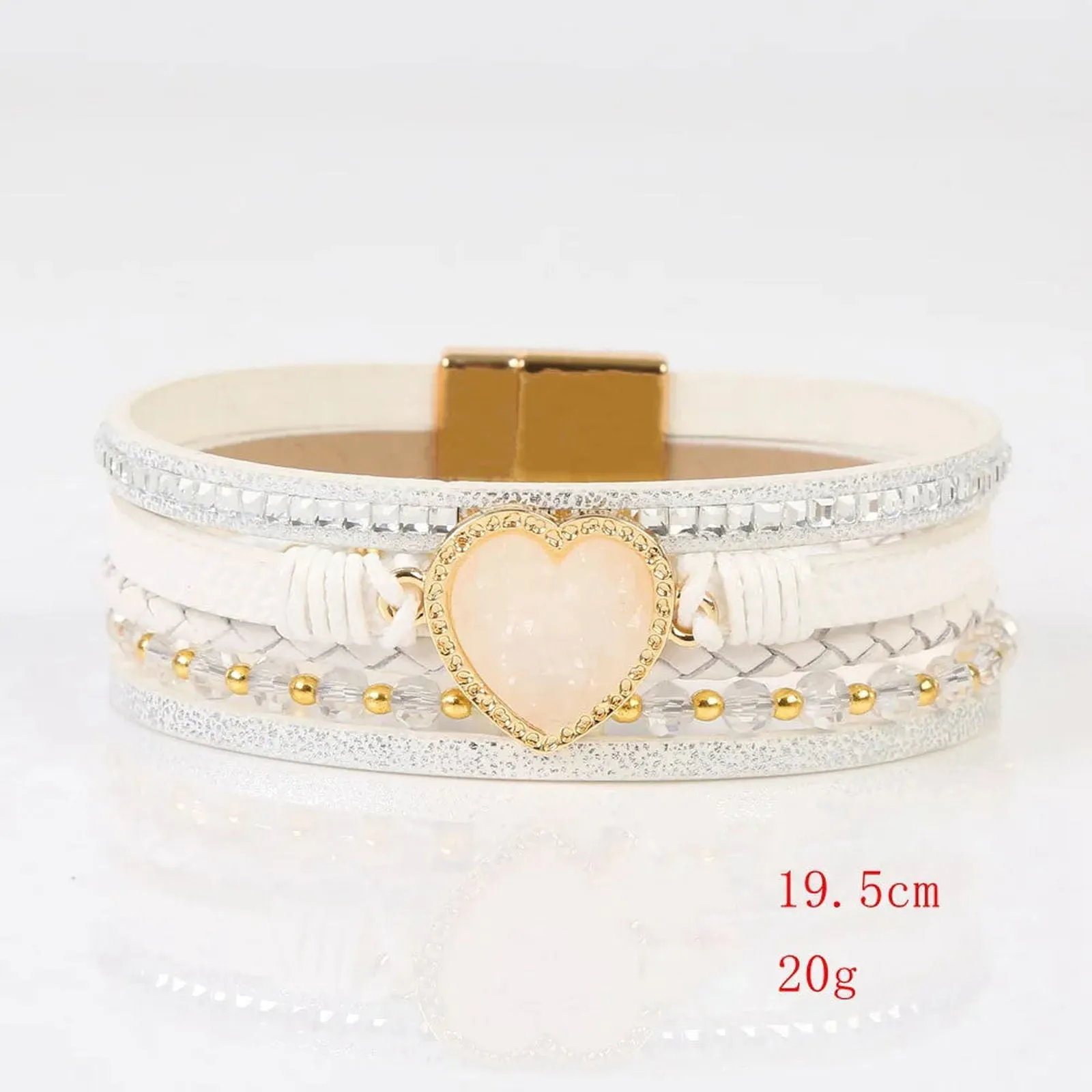 Golden Heart Vintage Bracelet