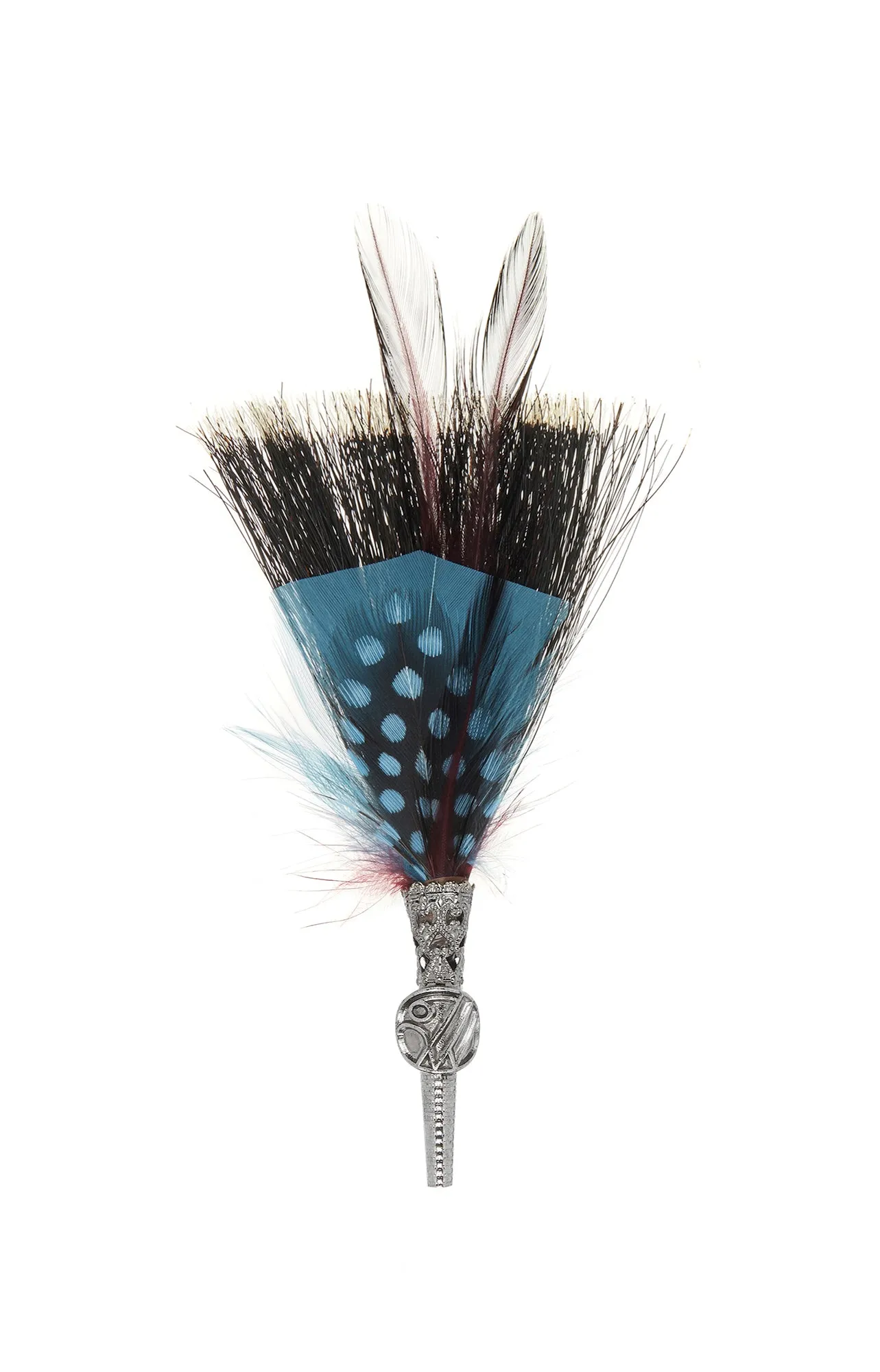 KINTBURY FEATHER BROOCH